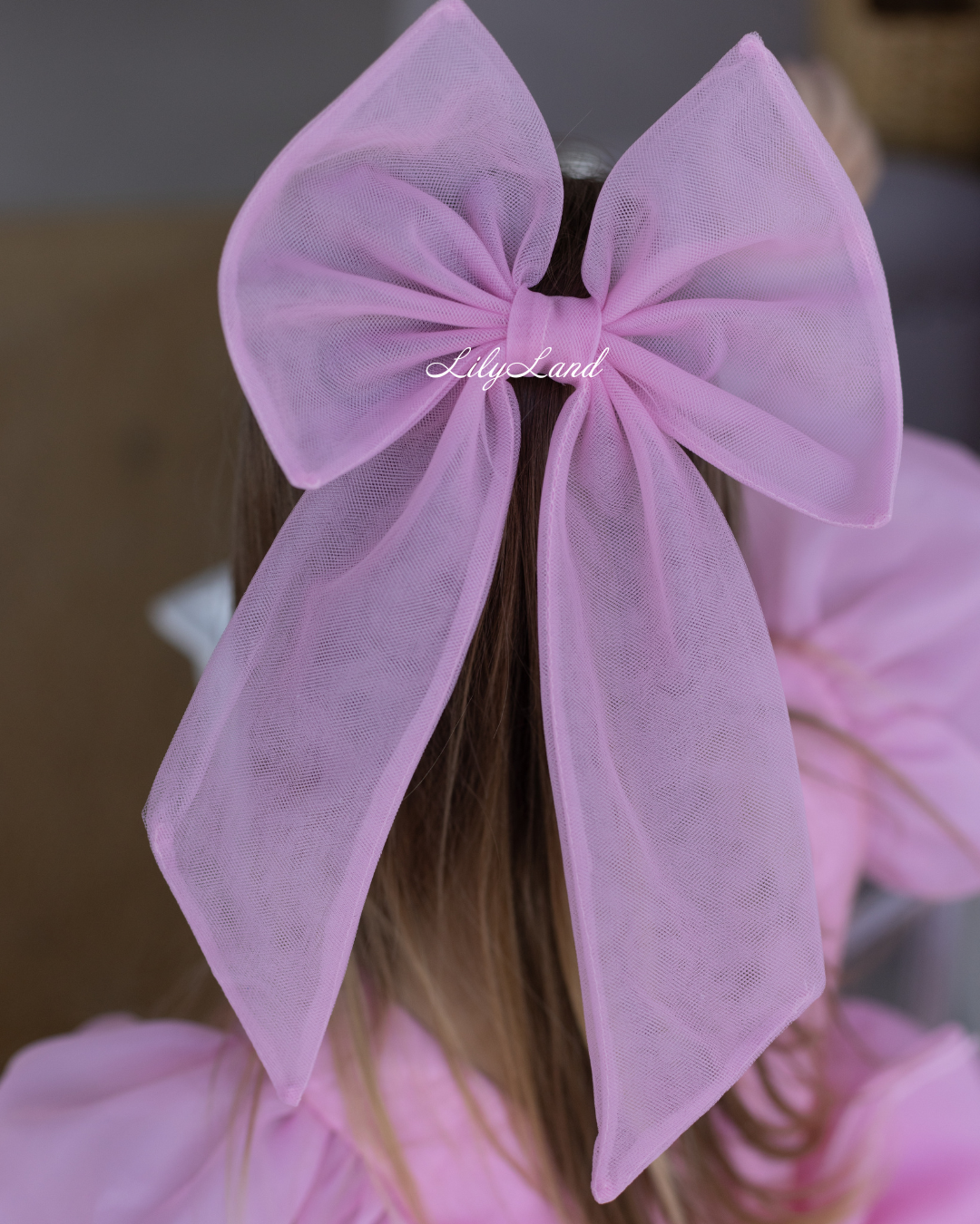 Marseille Puffy Tutu Girl Dress in Pink