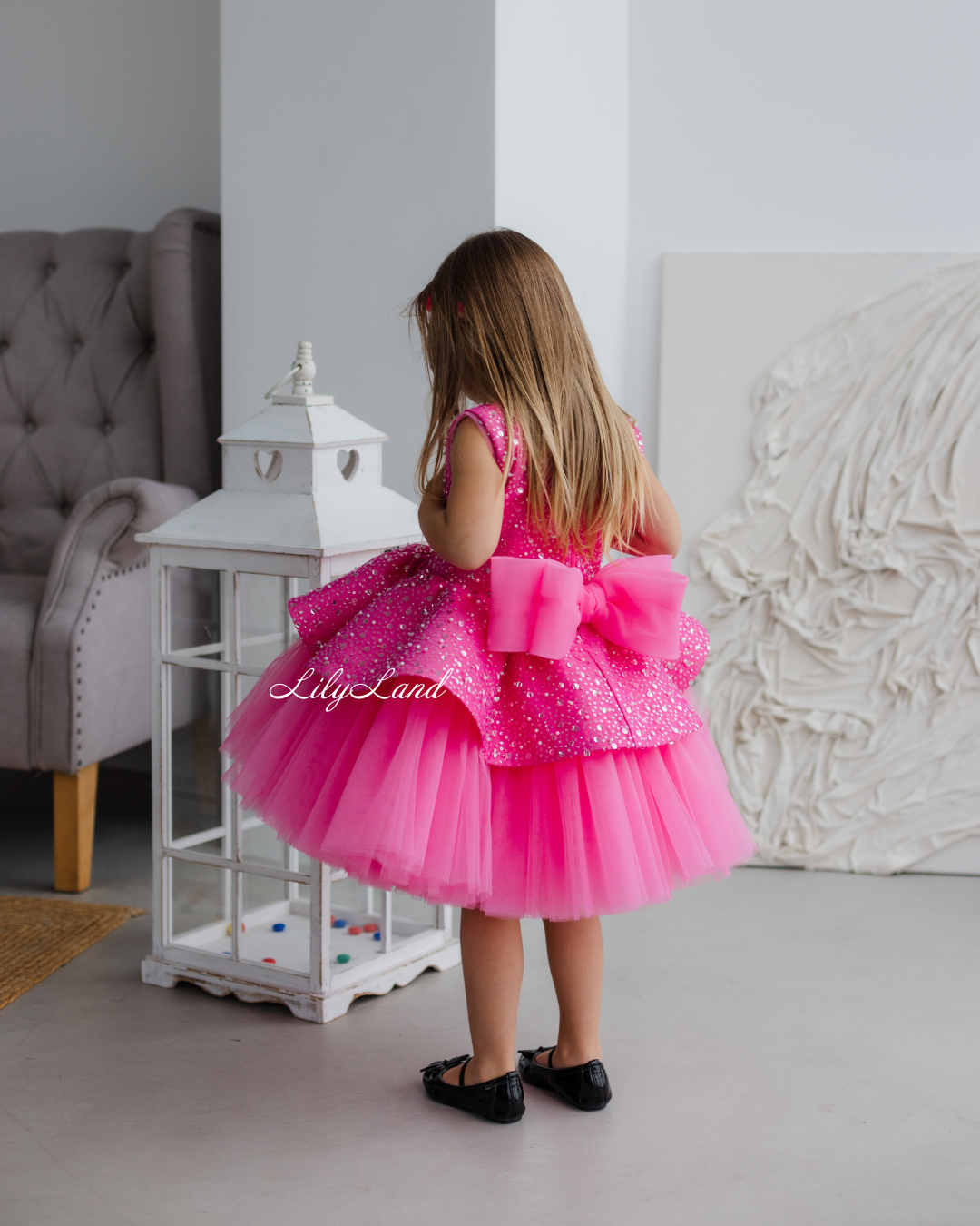 Nancy Tutu Girl Dress in Pink