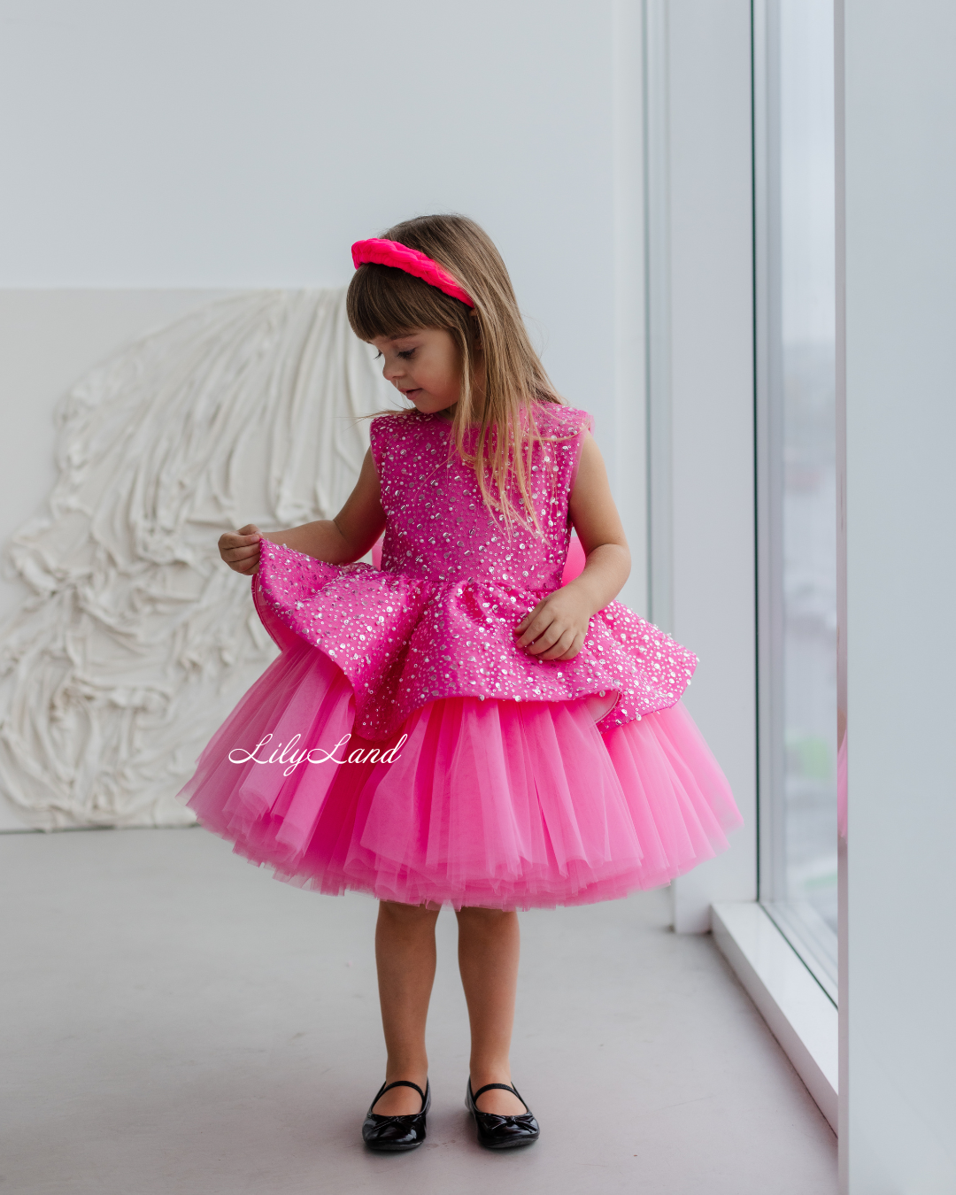 Nancy Tutu Girl Dress in Pink