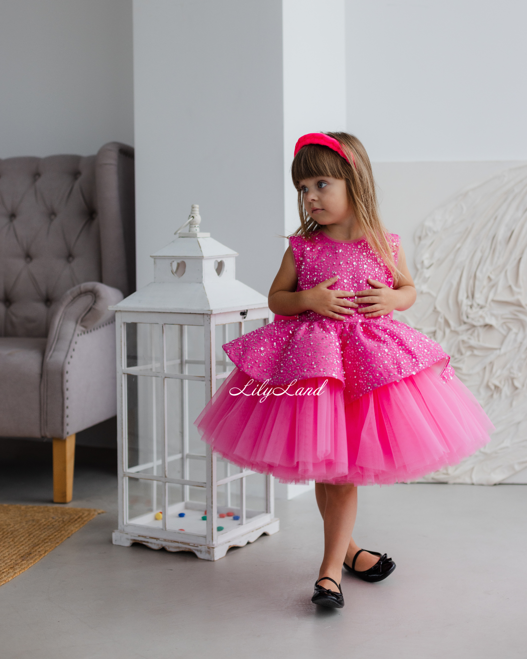 Nancy Tutu Girl Dress in Pink