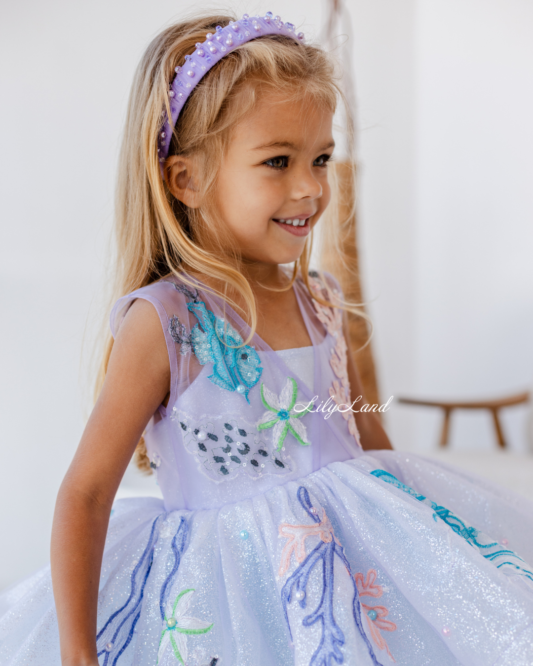 Nitela Mermaid Theme Party Girl Dress
