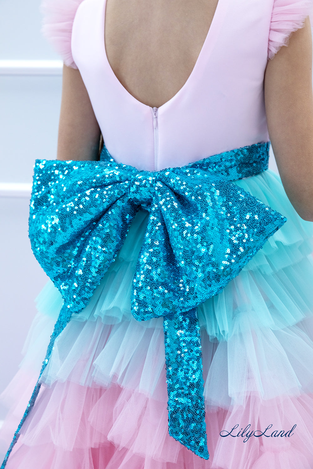 Shell Baby Girls Long Ombre Dress