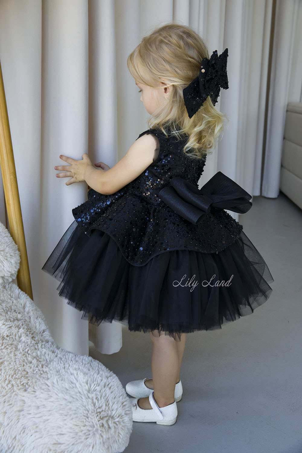 Nancy Tutu Girl Dress in Black