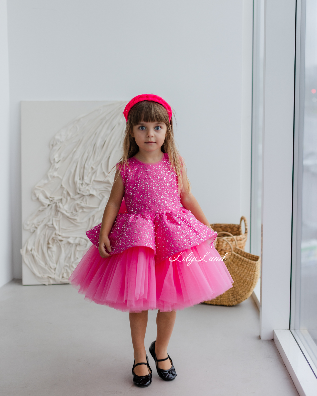 Nancy Tutu Girl Dress in Pink