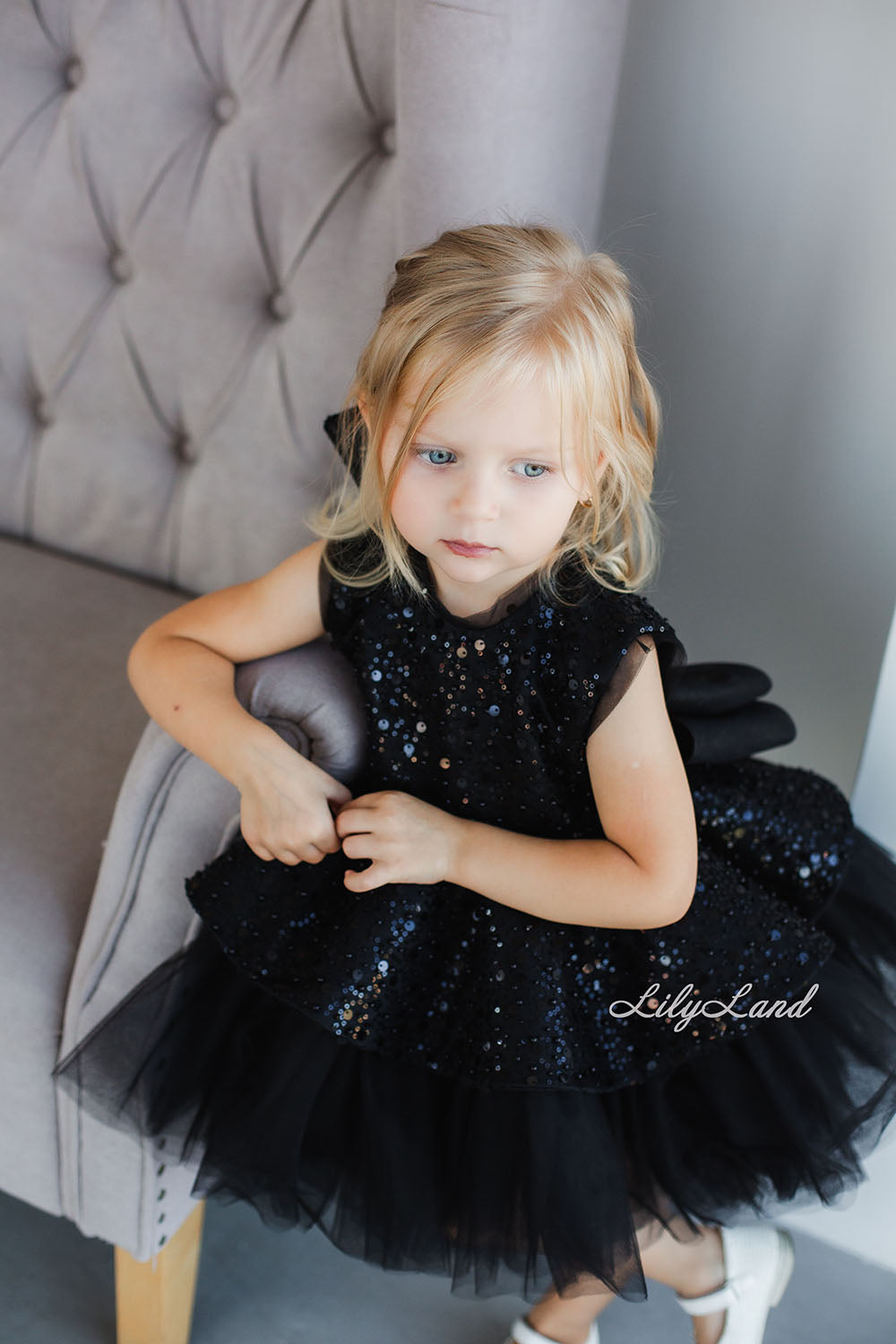 Nancy Tutu Girl Dress in Black
