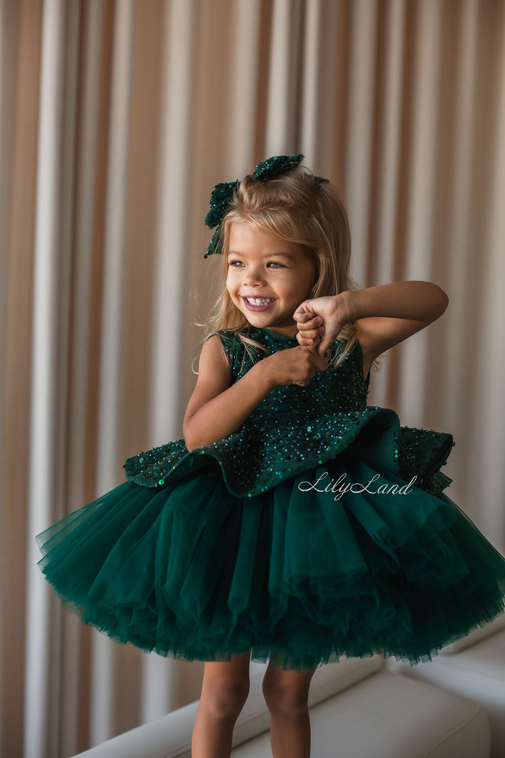 Nancy Tutu Girl Dress in Black