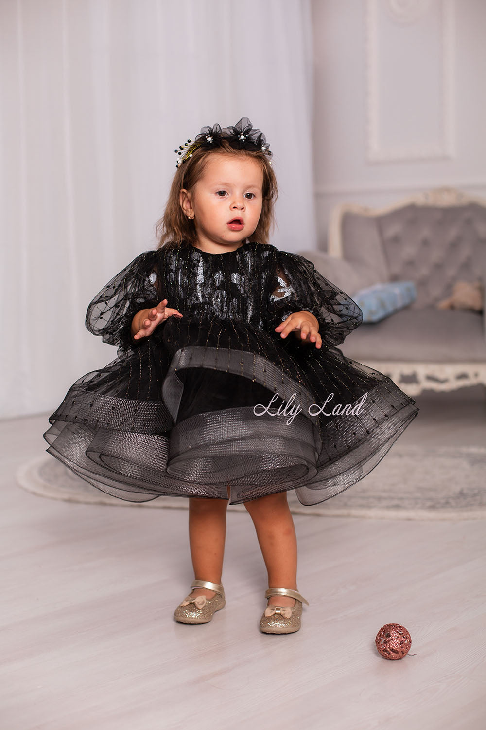 Polina Girl Dress for Special Occasion in Red