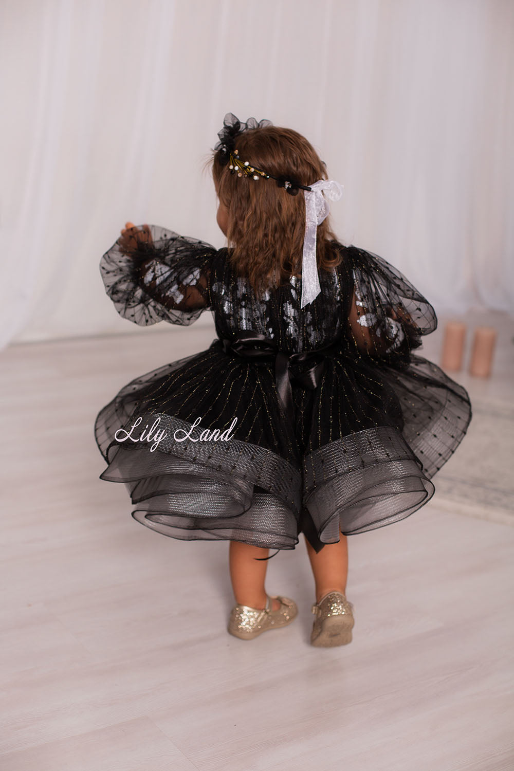 Polina Girl Dress for Special Occasion in Blue