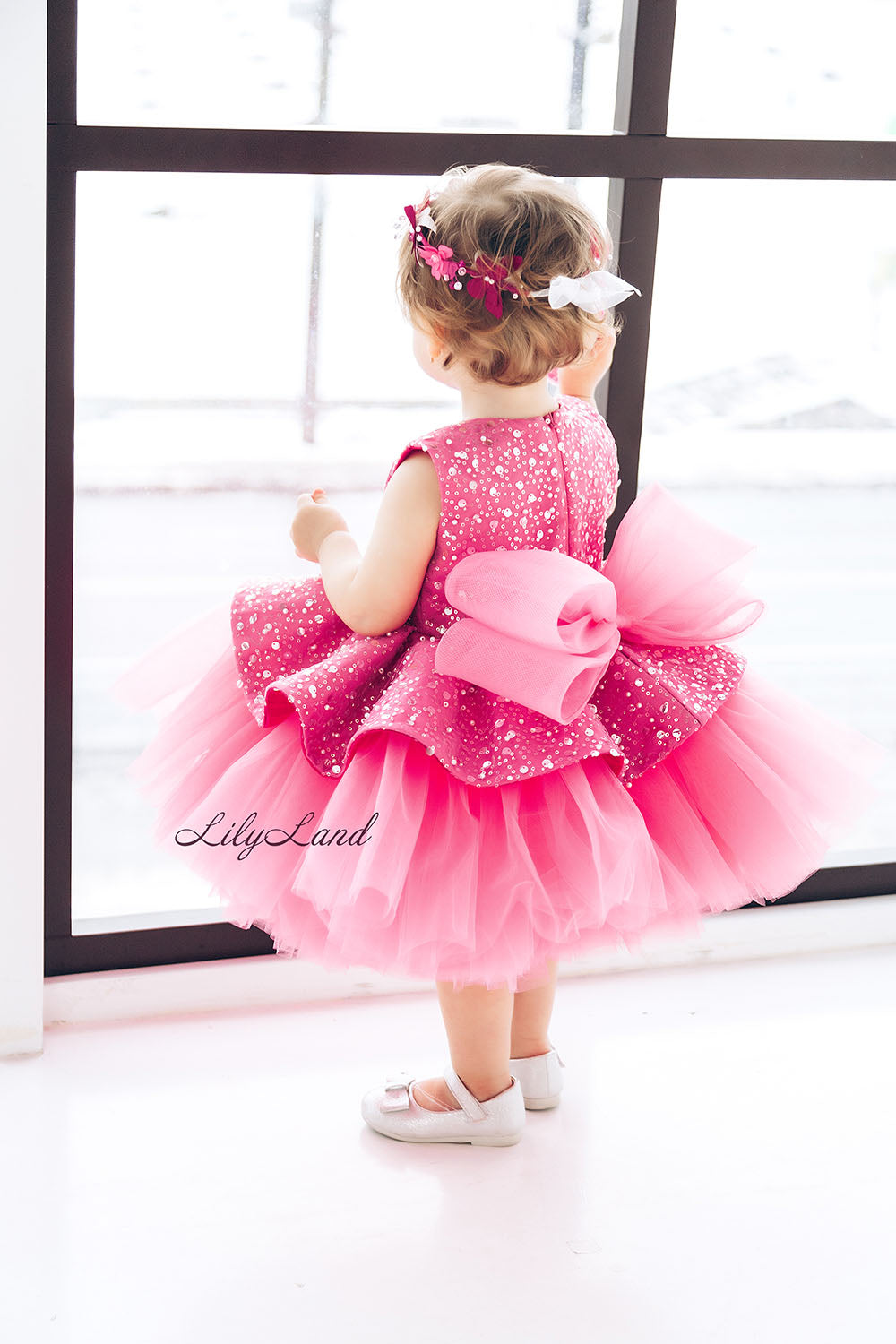 Nancy Tutu Girl Dress in Pink