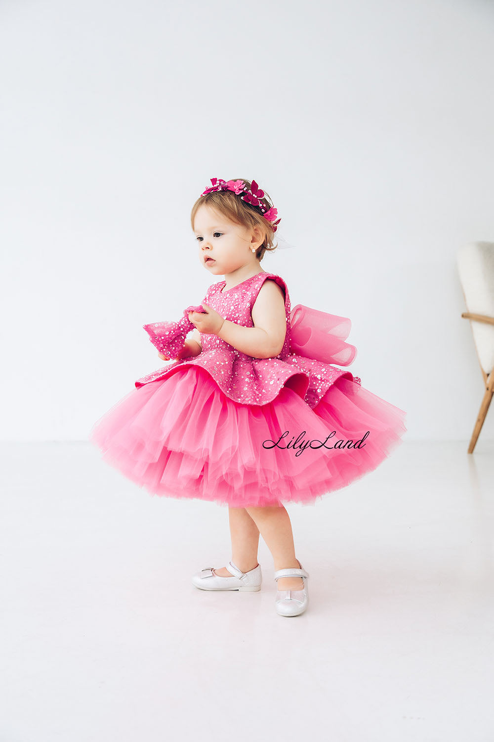 Nancy Tutu Girl Dress in Pink