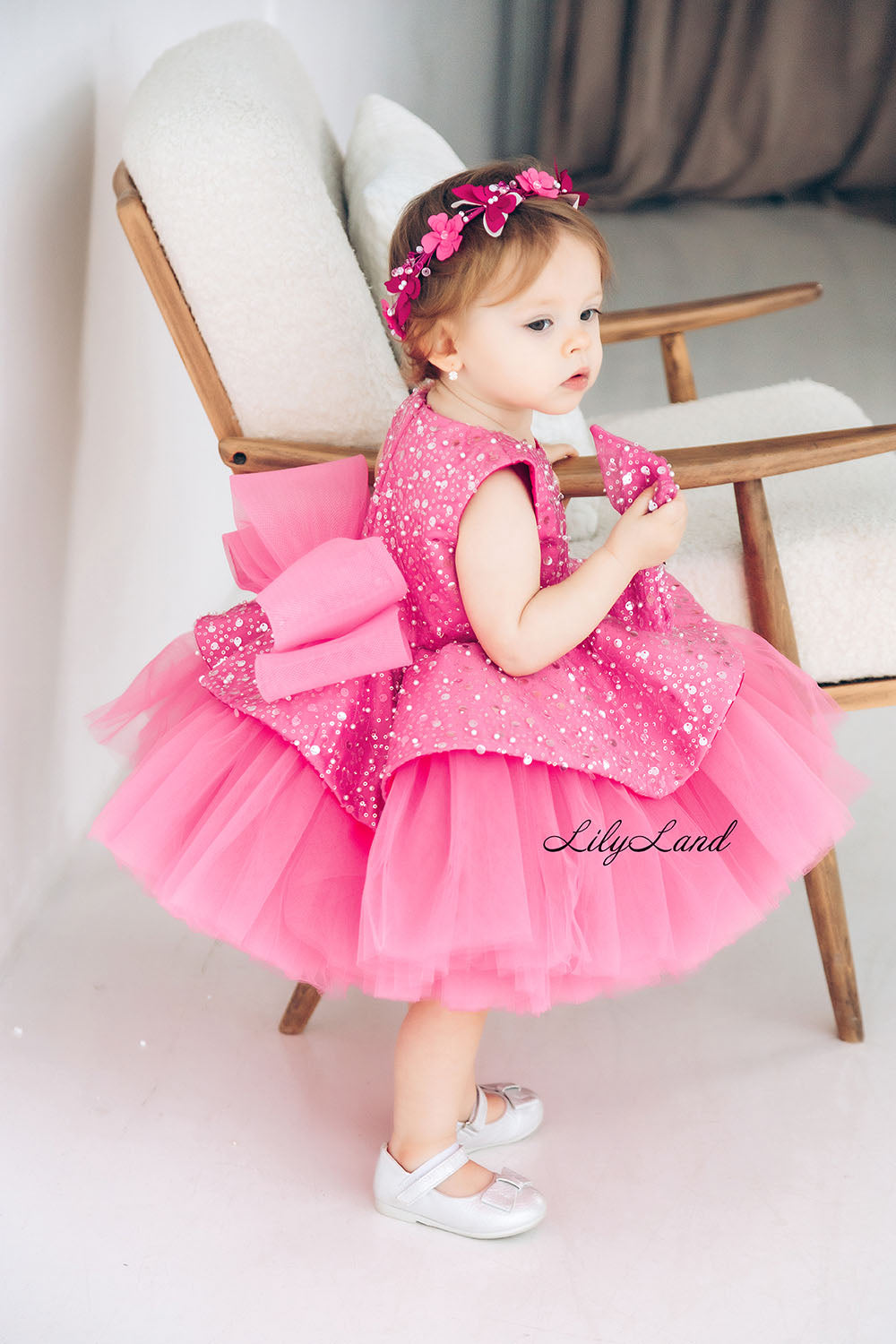 Nancy Tutu Girl Dress in Pink