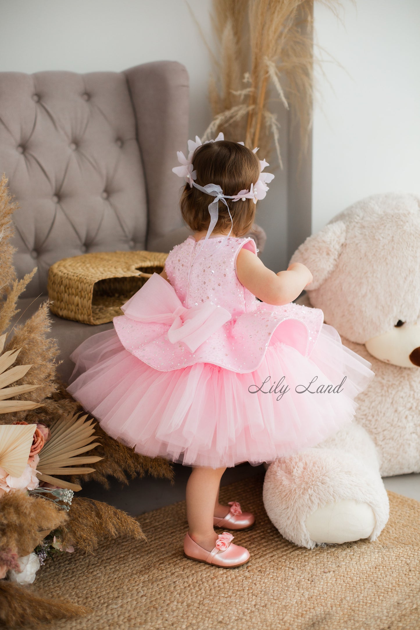 Nancy Tutu Girl Dress in Light Pink