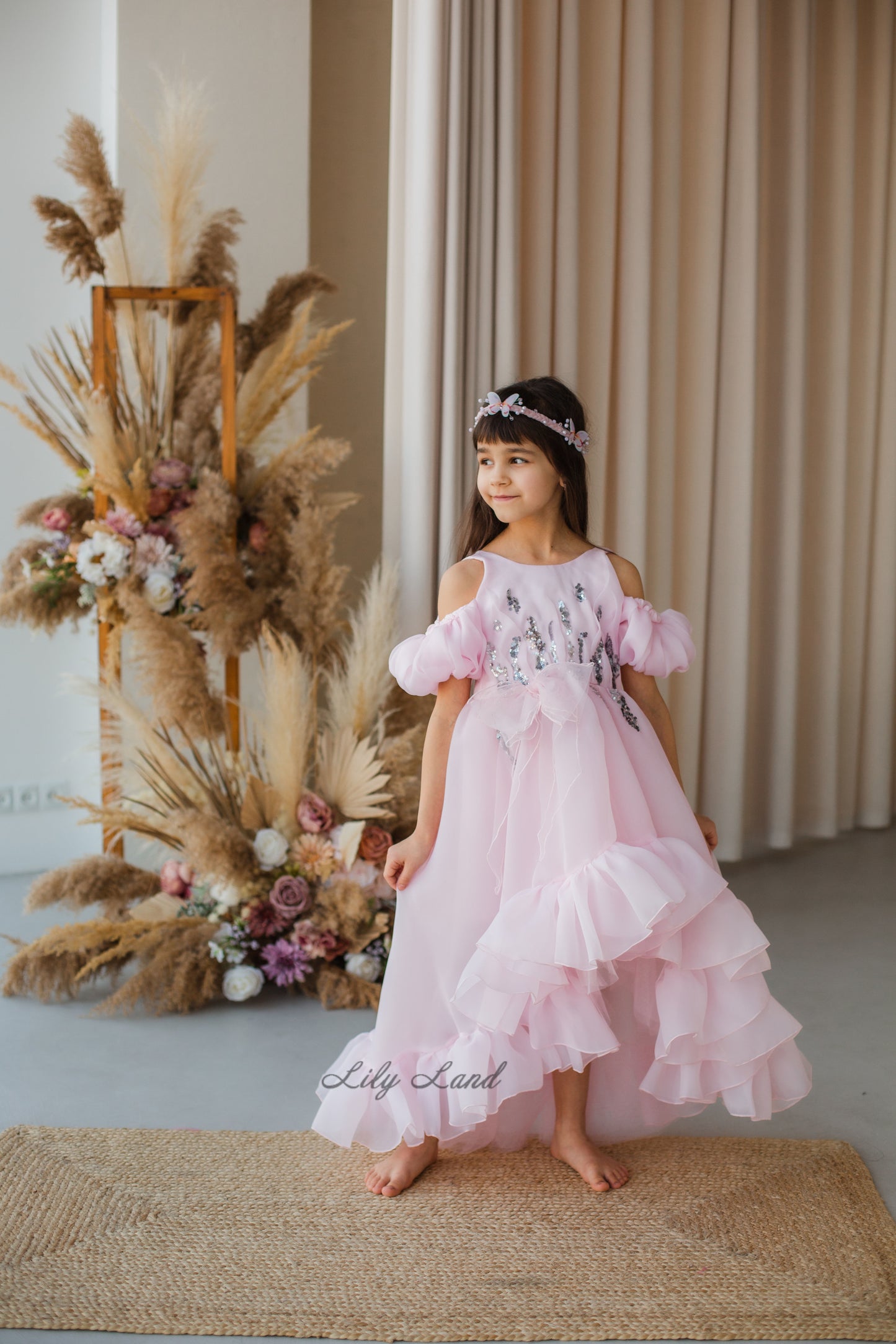 Florida Girl Dress in Light Pink