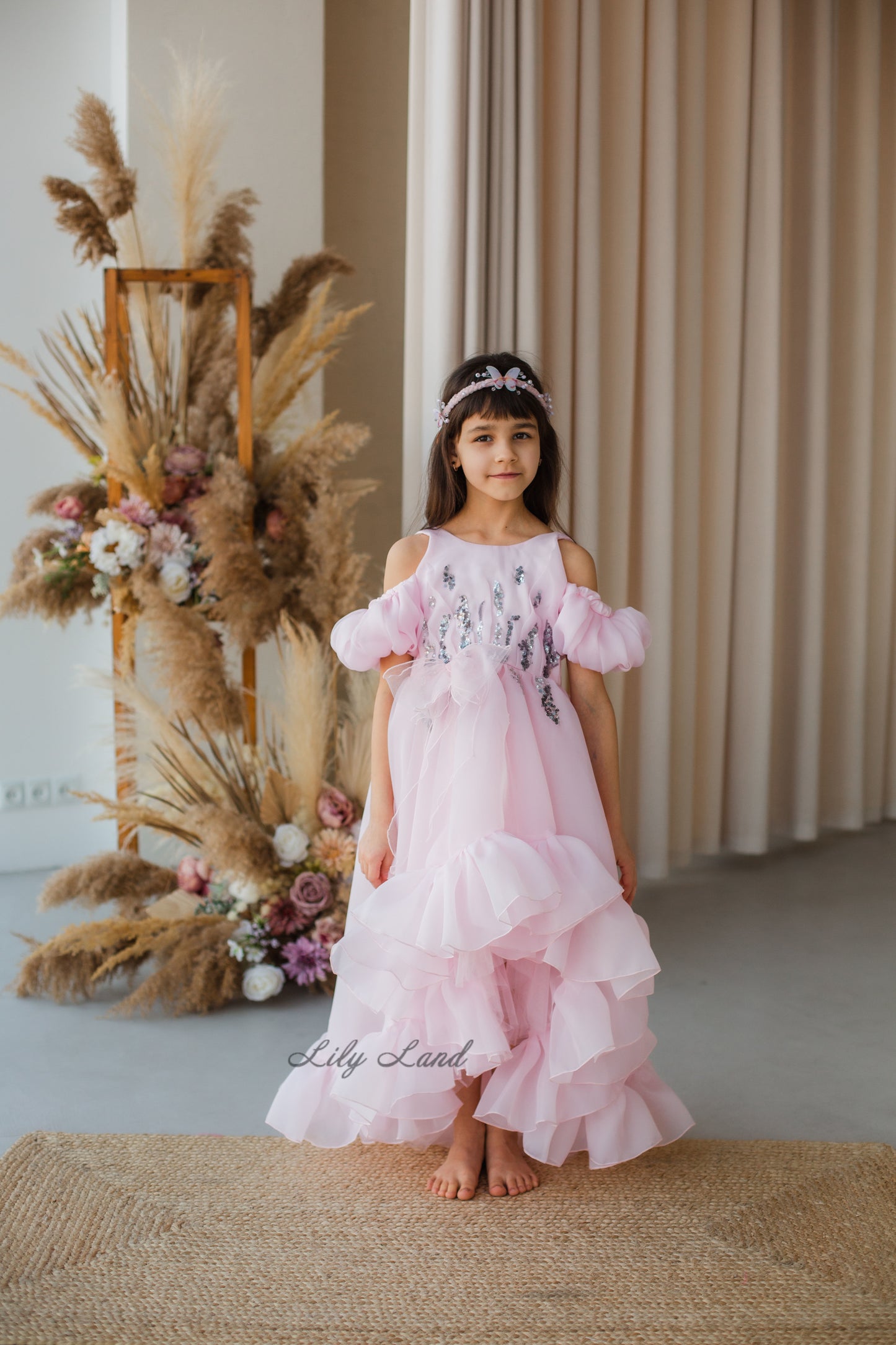 Florida Girl Dress in Light Pink