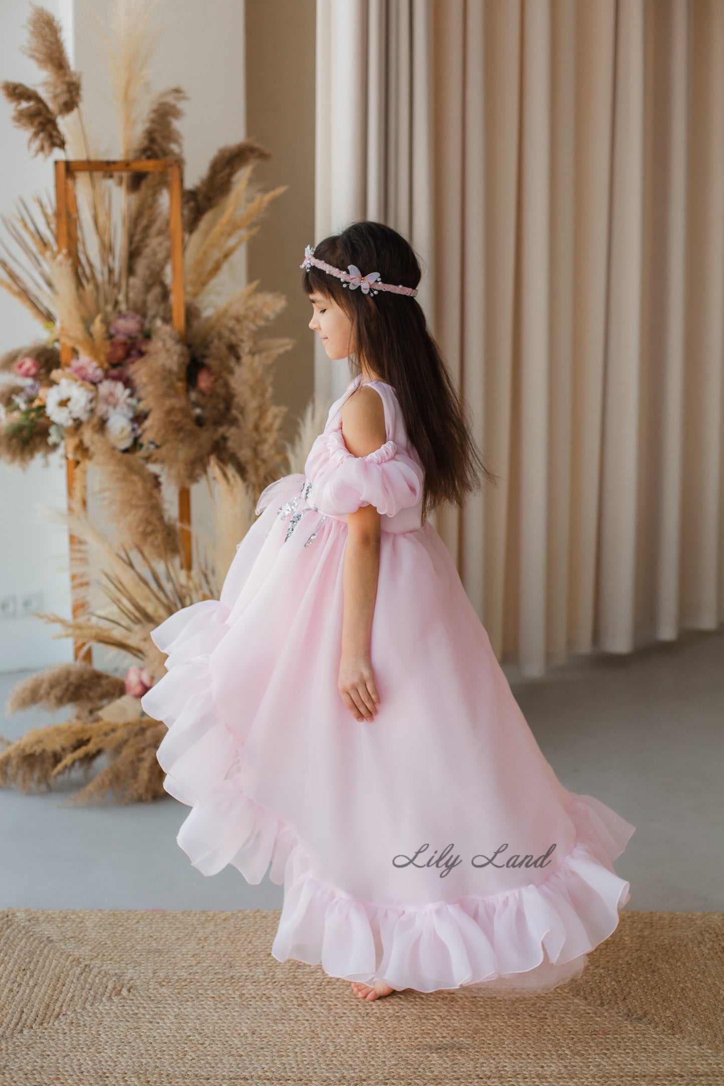 Florida Girl Dress in Light Pink