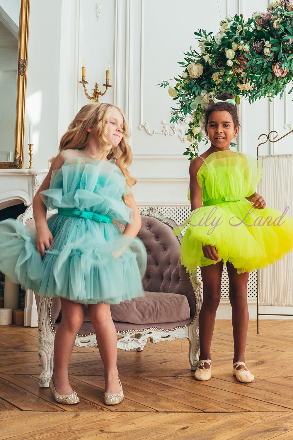 Barbie Baby Girl Dress in Mint