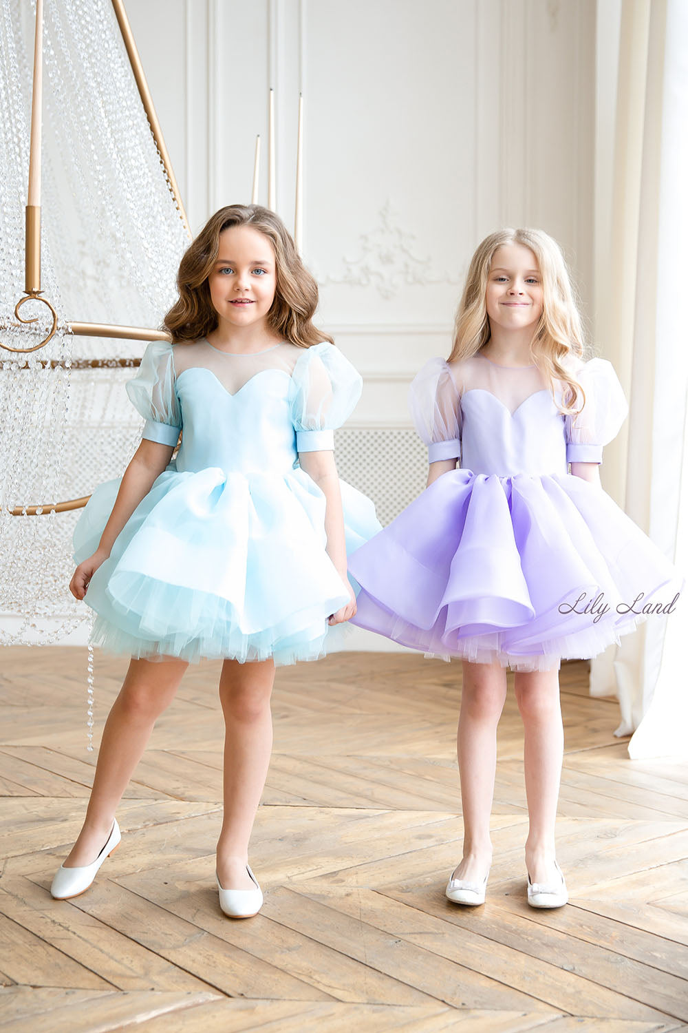 Alice Lavender Flower Girl Birthday Dress