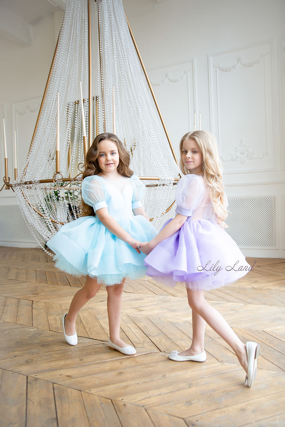 Alice Lavender Flower Girl Birthday Dress