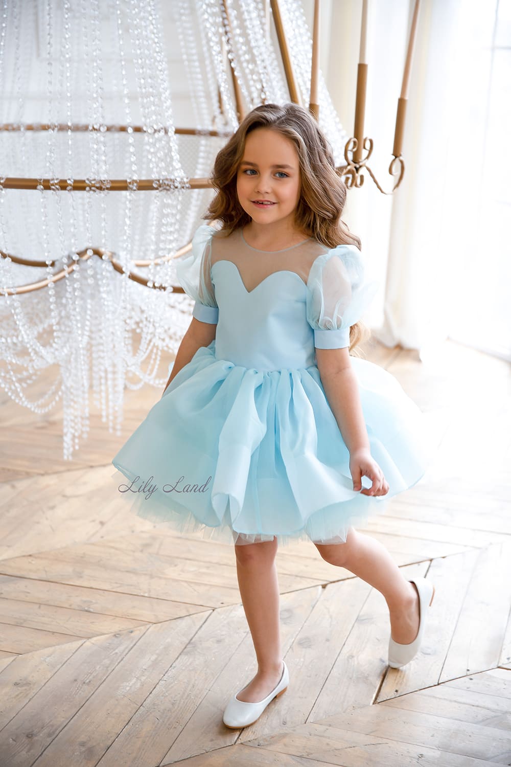 Alice Lavender Flower Girl Birthday Dress