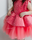 Nancy Tutu Girl Dress in Coral