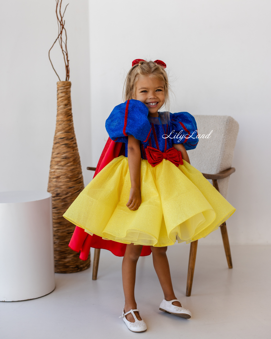 Snow White Princess Puffy Girl Dress