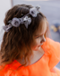 Marseille Puffy Tutu Girl Dress in Bright Neon Orange