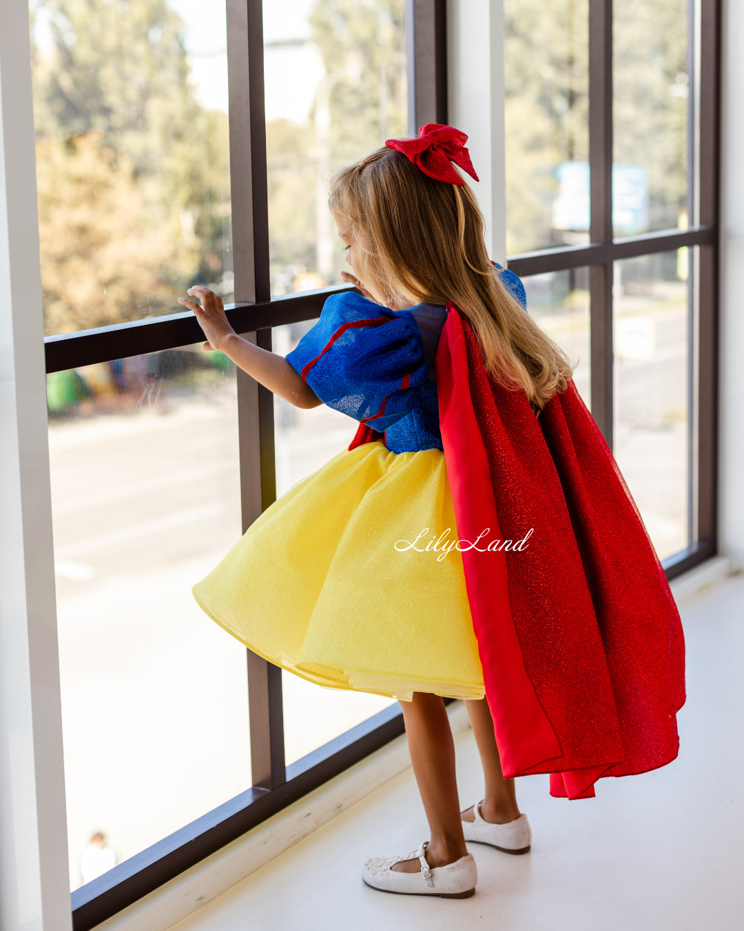 Snow White Princess Puffy Girl Dress