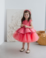 Nancy Tutu Girl Dress in Coral