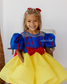 Snow White Princess Puffy Girl Dress