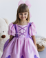 Rapunzel Princess Puffy Girl Dress