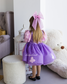 Rapunzel Princess Puffy Girl Dress