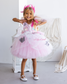 Judy Girl Dress - Flamingo Queen Theme Dress in Pink