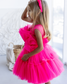 Barbie Tutu Girl Dress in Hot Pink