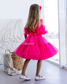 Barbie Tutu Girl Dress in Hot Pink