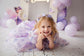 Fernanda Puffy Girl Dress in Butterfly Print