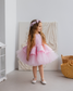 Nancy Tutu Glitter Girl Dress in Light Pink