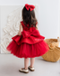 Nancy Tutu Glitter Girl Dress in Red