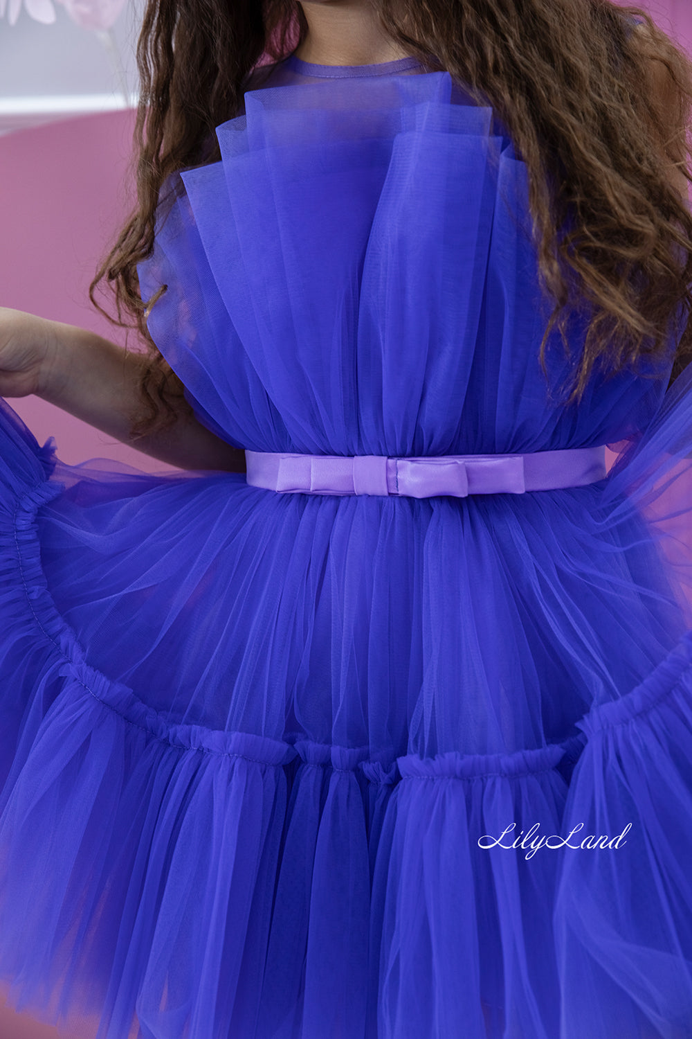 Barbie Tutu Girl Dress in Purple