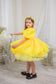 Becky Tutu Girl Dress in Bright Yellow Color