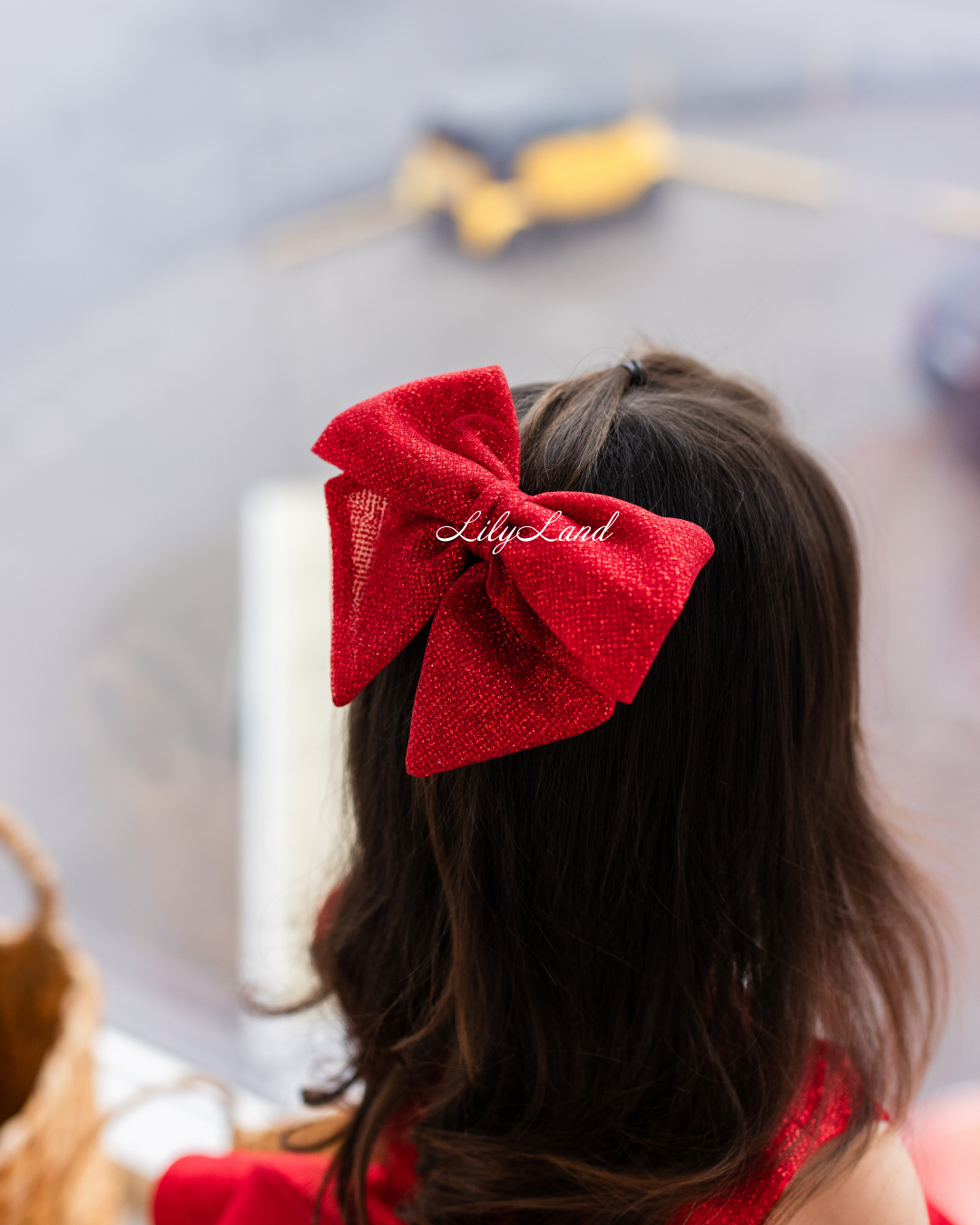 Nancy Tutu Glitter Girl Dress in Red