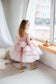 Nancy Tutu Girl Dress in Blush Pink