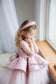 Nancy Tutu Girl Dress in Blush Pink