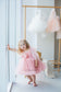 Frida Tulle Girl Baby Dress in Light Pink