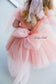 Frida Tulle Girl Baby Dress in Light Pink