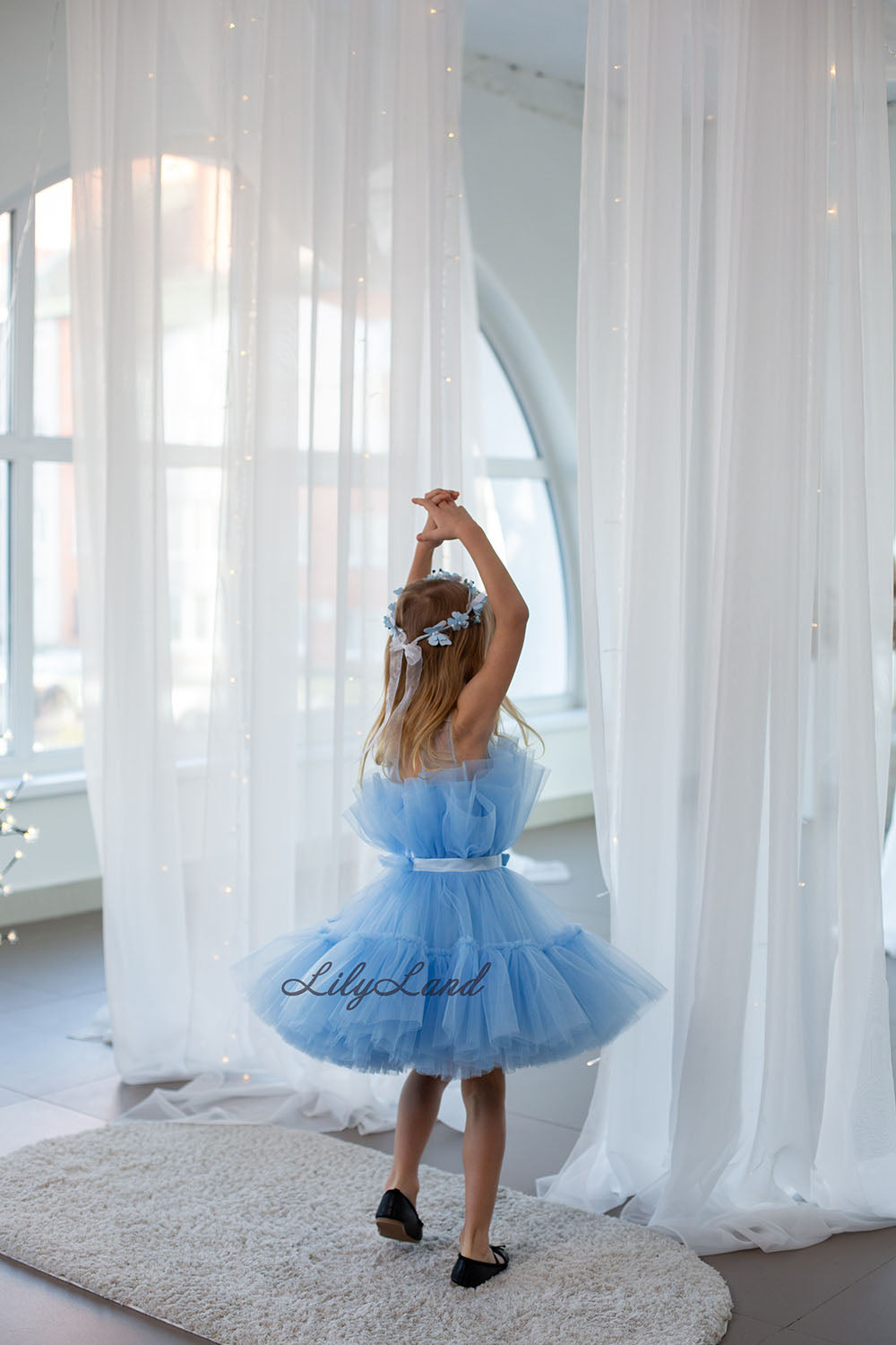 Barbie Tutu Girl Dress in Blue