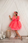 Becky Tutu Girl Dress in Bright Pink Color