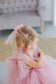 Frida Tulle Baby Girl Dress in Tea Rose