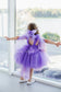 Frida Tulle Baby Girl Dress in Lavender