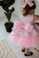 Nancy Tutu Girl Dress in Pink (Mother-of-pearl) Color