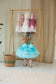 Nancy Tutu Girl Dress in Turquoise